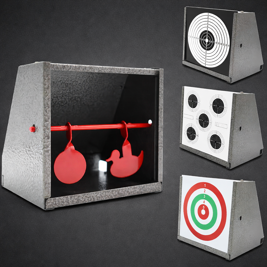 Airsoft-gear Target Box – 10 Meter Schietafstand