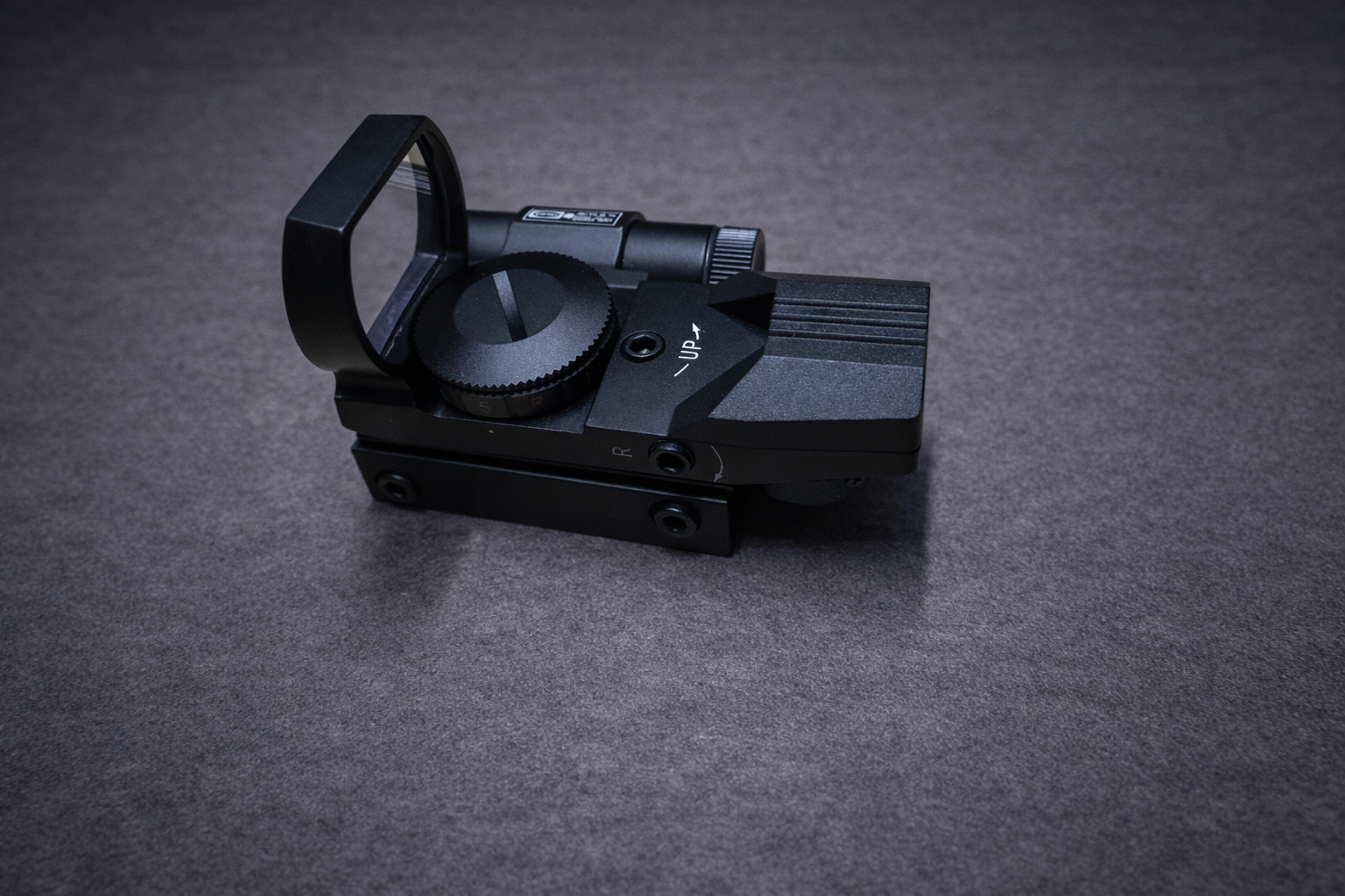 Optic Sight voor 20mm Rail met Rode/Groene Verlichting en Rode Zijlaser