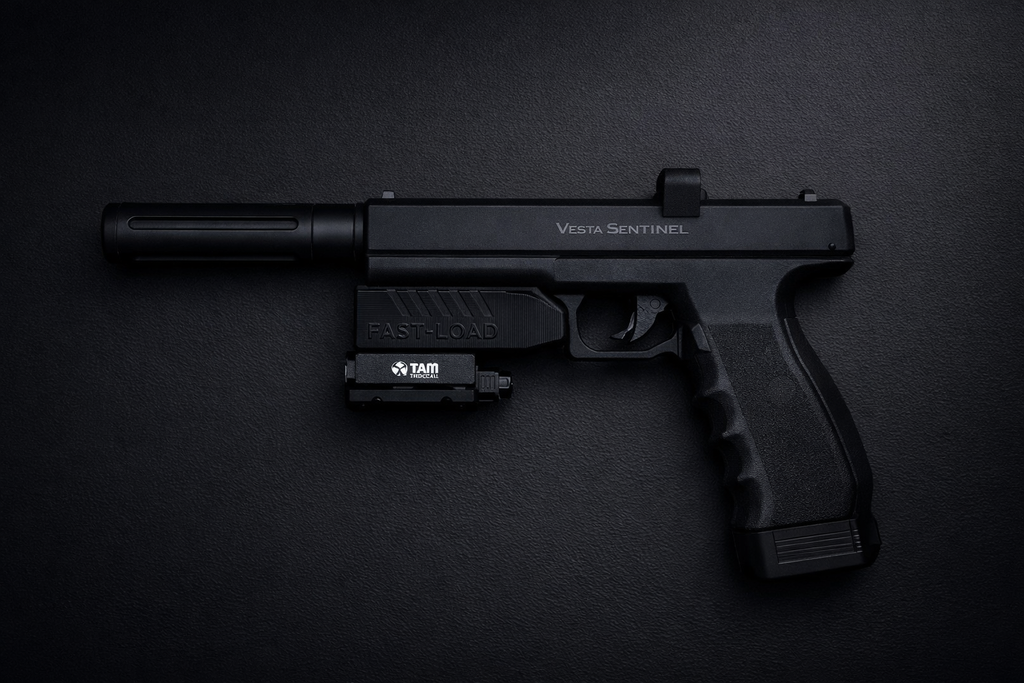 Wandhouder / Wall Mount voor Vesta Sentinel PWD50 – stevig, netjes en altijd binnen handbereik